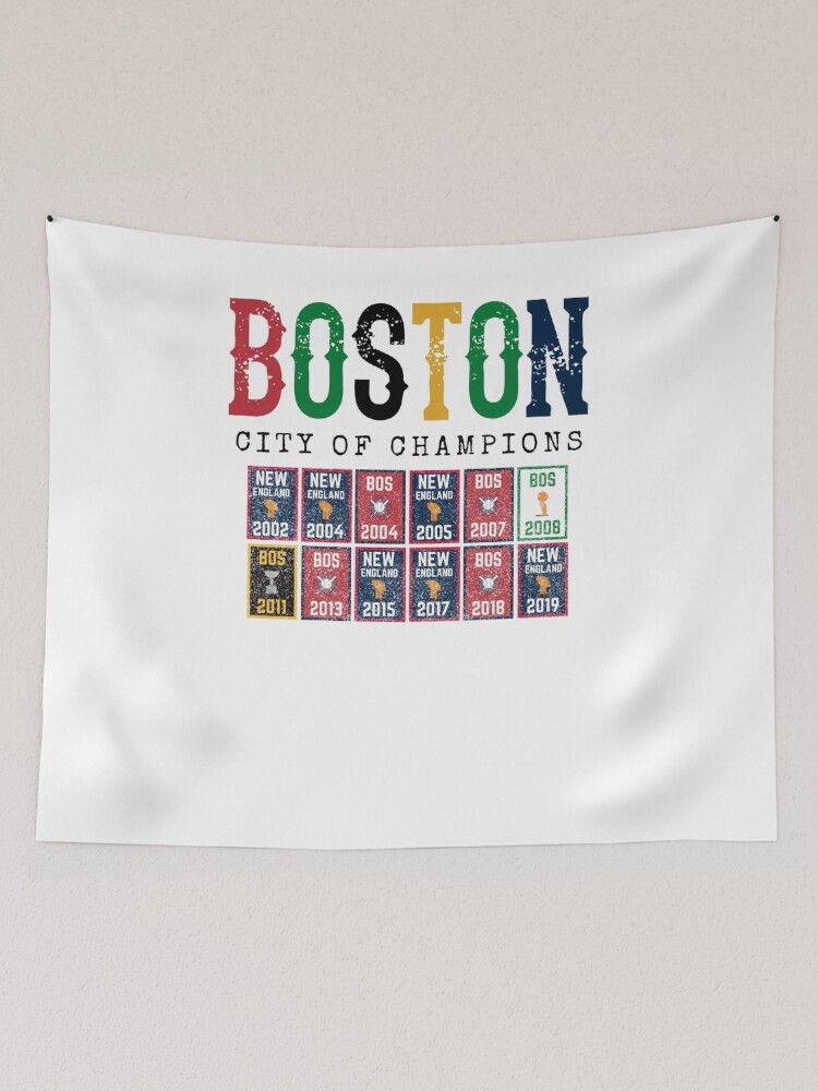 Boston City Champion Sports Championship Banner Title TShirt Boston City Champion Sports Championship Banner Title TShirt
