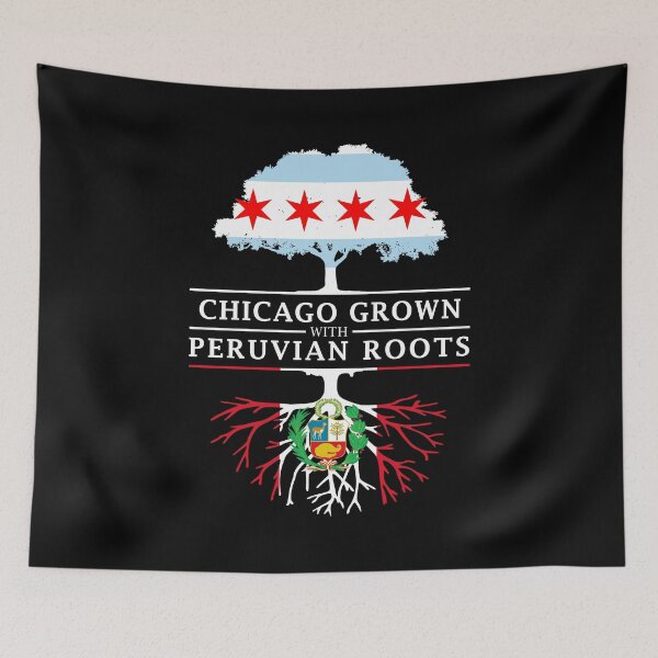 Item preview, Chicago Grown with Peruvian Roots designed and sold by ockshirts.