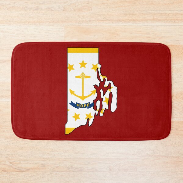 Item preview, U.S. STATES FLAGS/OUTLINES - RHODE ISLAND designed and sold by WOOFANG.