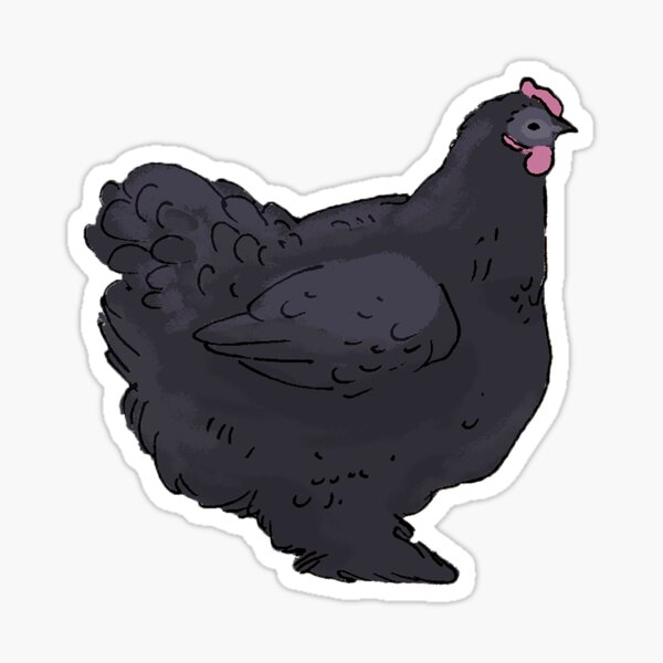 Item preview, Black Cochin Chicken designed and sold by eleary.