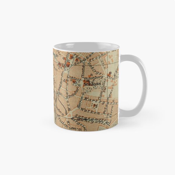 Item preview, Vintage Liberec Czech Republic Map (1911) designed and sold by BravuraMedia.