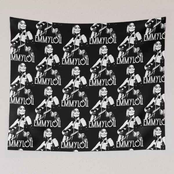 Item preview, Emmylou - White Stencil designed and sold by threeampersands.