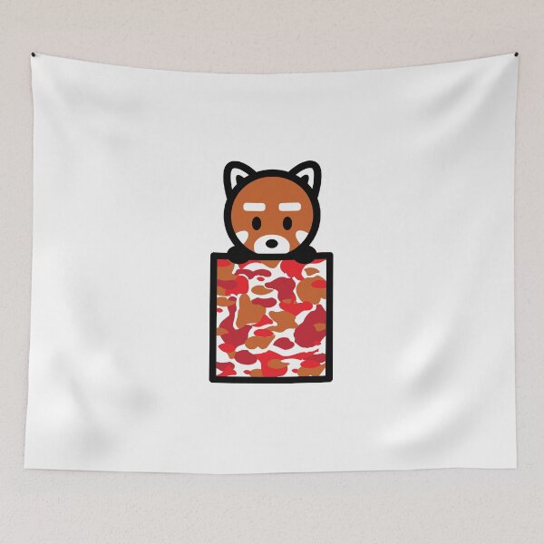 Item preview, Red Panda Pocket designed and sold by RandeeTee15.