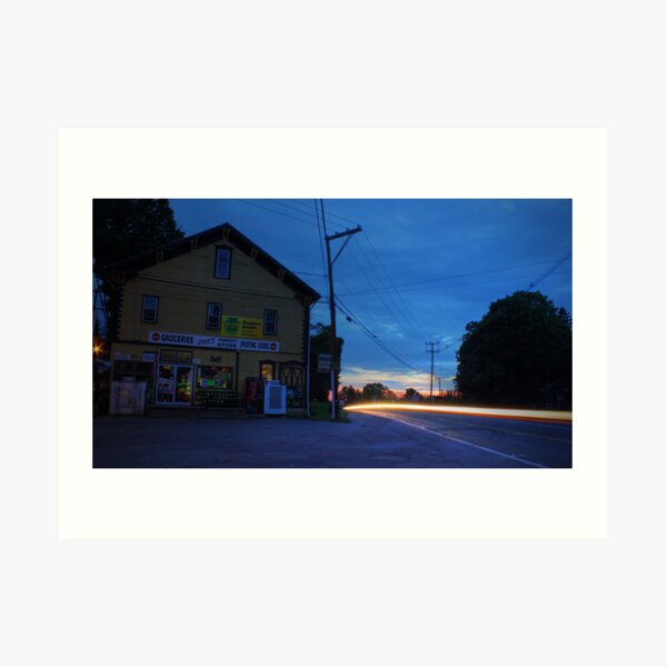 Cook's Variety Store Art Print