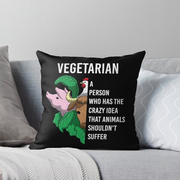 Item preview, Vegetarian Definition Quote Animals Shouldn't Suffer Vegan designed and sold by BornDesign.