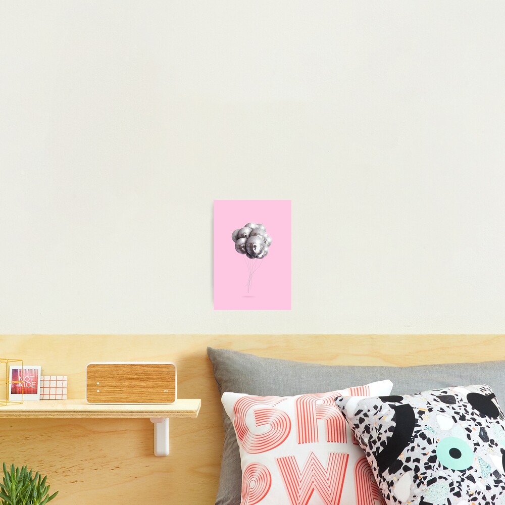 Disco balloons Photographic Print