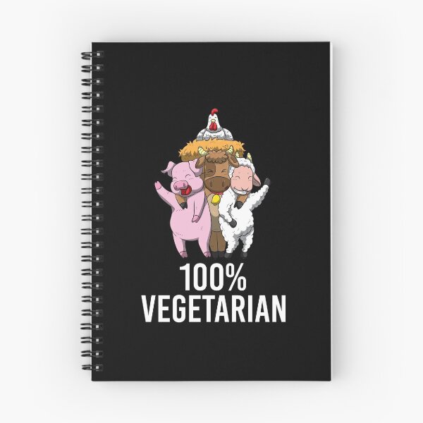 Item preview, 100% Vegetarian Veggie AF Vegan Statement designed and sold by BornDesign.