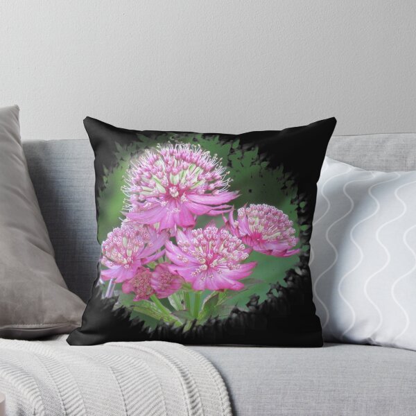 Item preview, wonderful pink star-umbels, flowers, flowers, pink, pink designed and sold by rhnaturestyles.