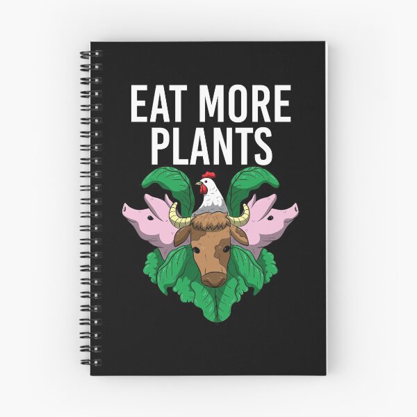 Item preview, Eat More Plants Funny Vegan Vegetarian Veggie Gift designed and sold by BornDesign.