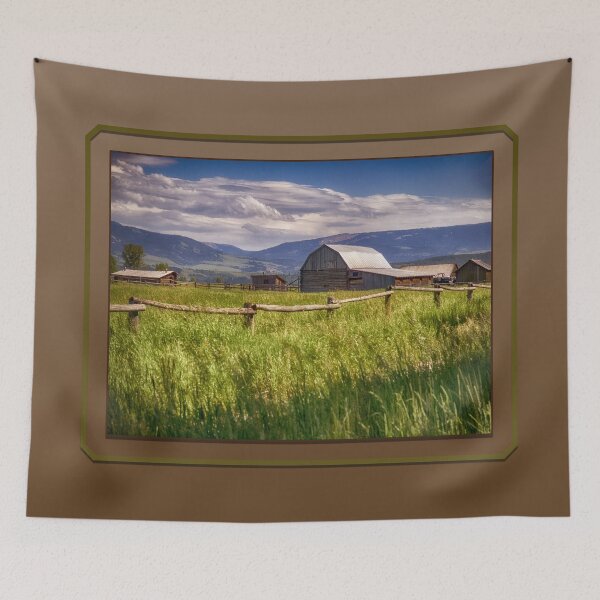 Item preview, Mormon Row - Grand Teton, Wyoming designed and sold by Kathy Weaver.