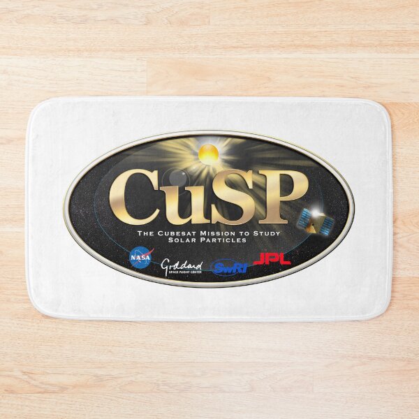 Item preview, CubeSat for Solar Particles (CuSP) Logo designed and sold by Nikki SpaceStuffPlus.