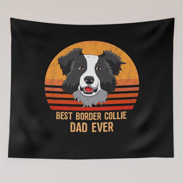 Item preview, Best Border Collie Dad Ever Funny Shepard Dog Owner designed and sold by BornDesign.