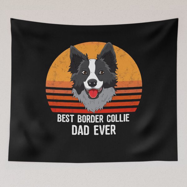 Item preview, Best Border Collie Dad Ever  Funny Shepard Dog Owner designed and sold by BornDesign.