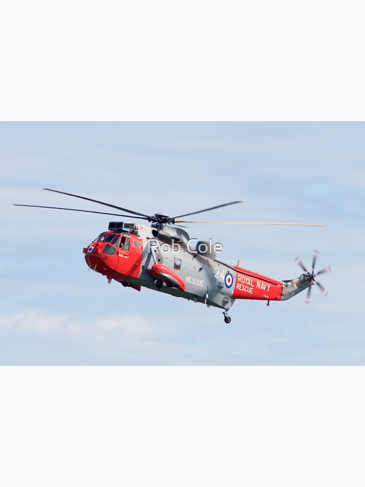 Royal Navy Sea King Rescue Helicopter by robcole