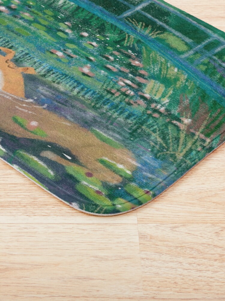 Alternate view of Greympressionism Bath Mat