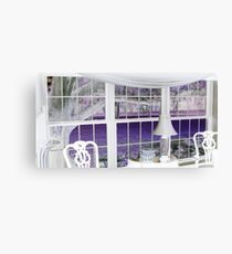Purple Pane Canvas Print