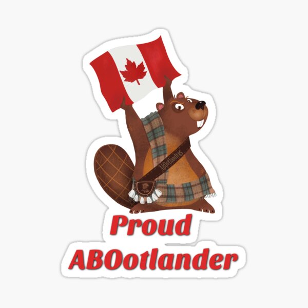 Proud ABOotlander Sticker