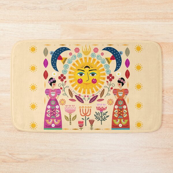 Item preview, Folk Art Inspired By The Fabulous Frida  designed and sold by BunnyThePainter.