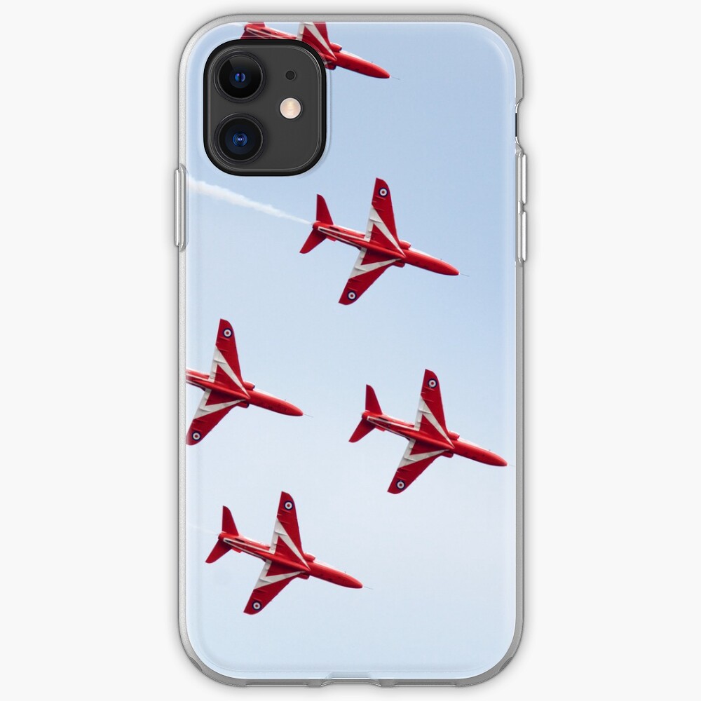 RAF Red Arrows Aerobatics Display Team iPhone Case & Cover