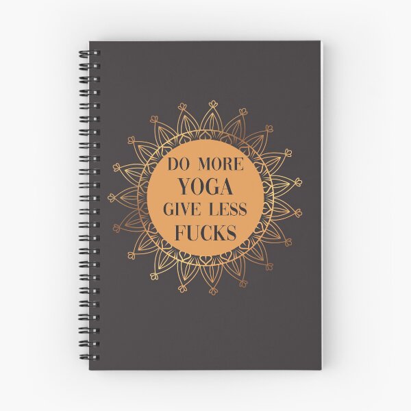 Item preview, Do more yoga, give less fucks designed and sold by DirtyAngelFace Shop.