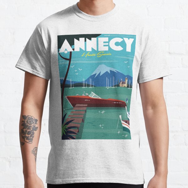 Annecy Poster Classic T-Shirt