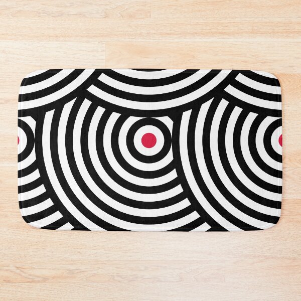 Item preview, Black, White and Red Roundels designed and sold by studioxtine.