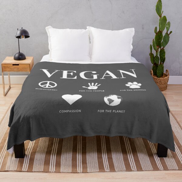 Item preview,  Vegan, nonviolence, for the people, for the animals, compassion, for the planet designed and sold by FFelder.