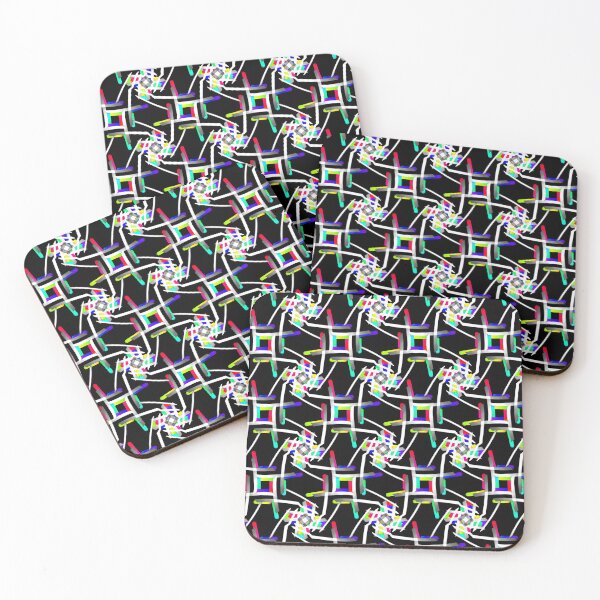 Item preview, Más de Bright Rainbow Katana Pattern designed and sold by weavernap.