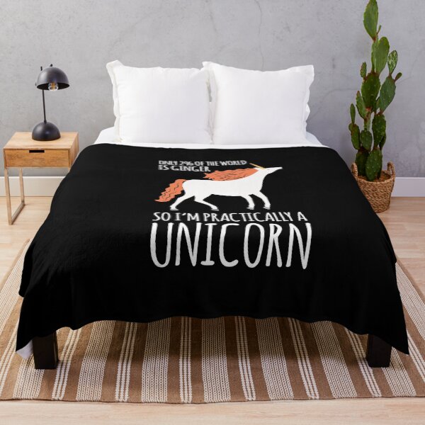 Item preview, 2% On The World Are Ginger I Am Unicorn Redhead designed and sold by MooonTees.