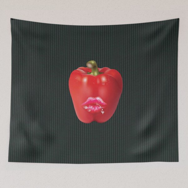 Item preview, Red 'HOT' Bell Pepper 2 designed and sold by Vk91art.