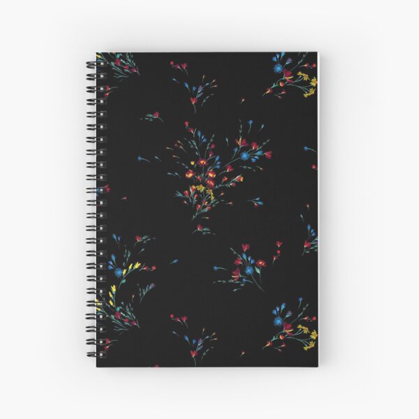 NIGHTS IN BLUES Spiral Notebook
