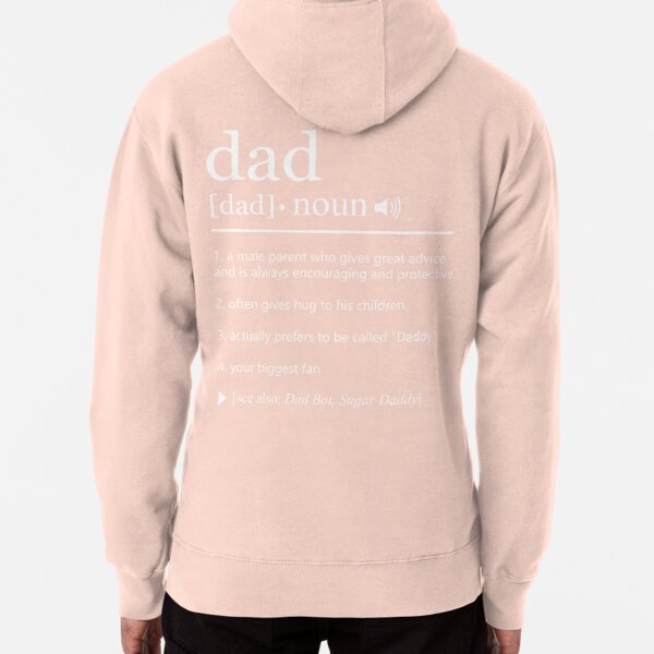  Dad definition meaning dictionary funny joke humor lol men  Pullover Hoodie : Clothing, Shoes & Jewelry