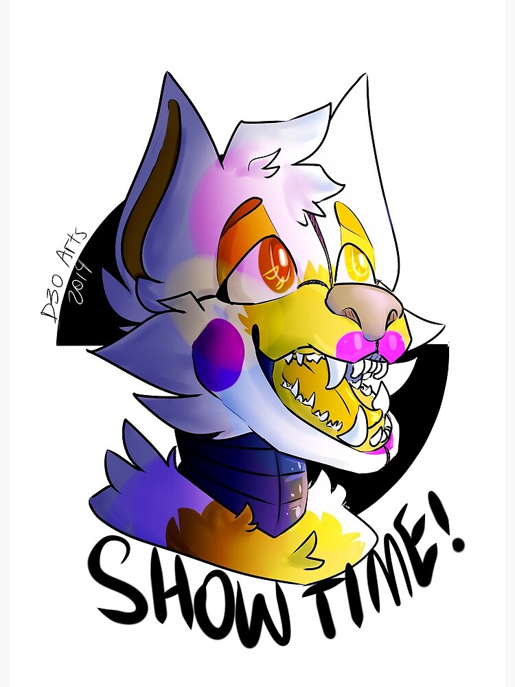 Lolbit FNAF Art Print 5x7in 