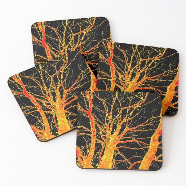 Item preview, Fiery Swirl Tree designed and sold by Olympia Ellinas.
