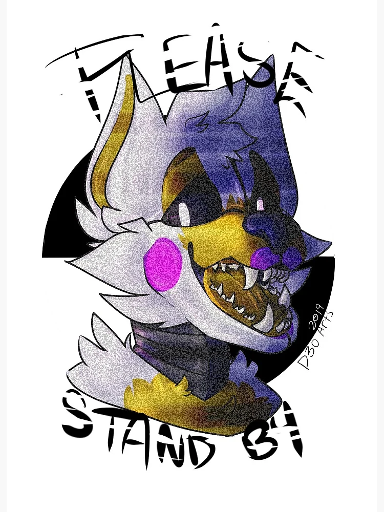 LolBit FNAF Art Print 5x7in