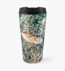 Sea slug in the Red Sea Colorful and beautiful, Eilat Israel Travel Mug