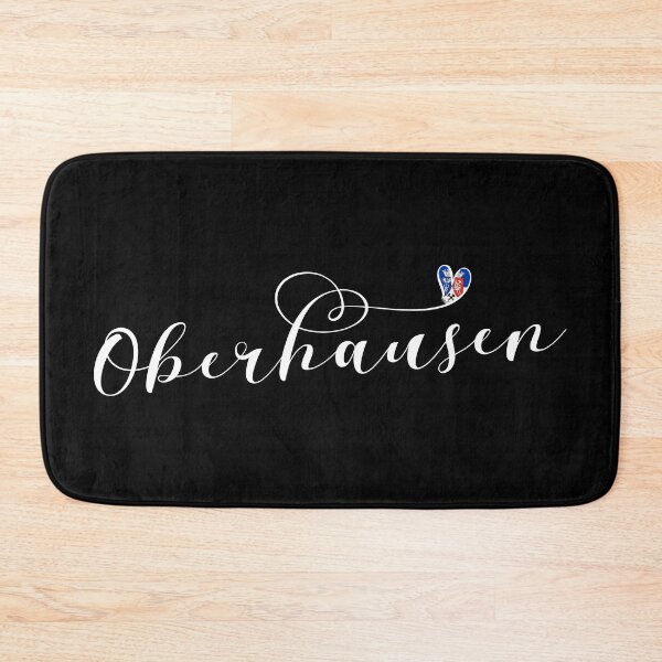 Item preview, Oberhausen Flag Heart, North Rhine-Westphalia designed and sold by Celticana.