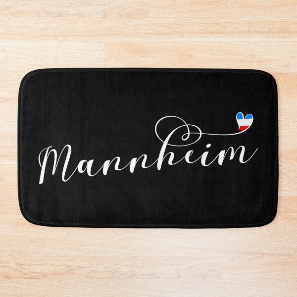 Item preview, Mannheim Flag Heart, Baden-Württemberg designed and sold by Celticana.