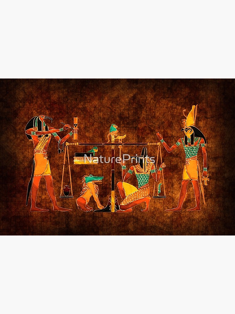 "Ancient Egyptian Gods " Bath Mat for Sale by NaturePrints Redbubble