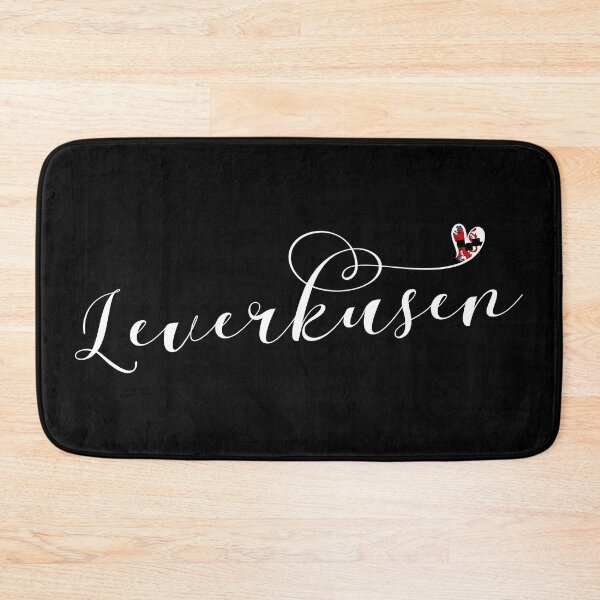 Item preview, Leverkusen Flag Heart, North Rhine-Westphalia designed and sold by Celticana.