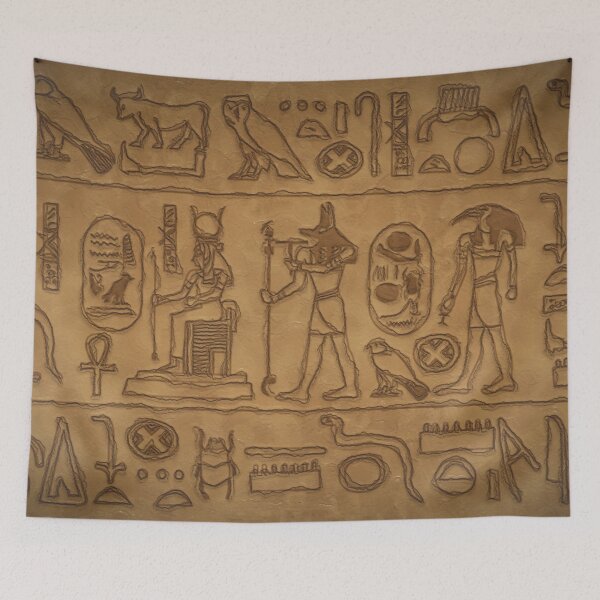 Item preview, Egyptian Hieroglyphic Art designed and sold by NaturePrints.