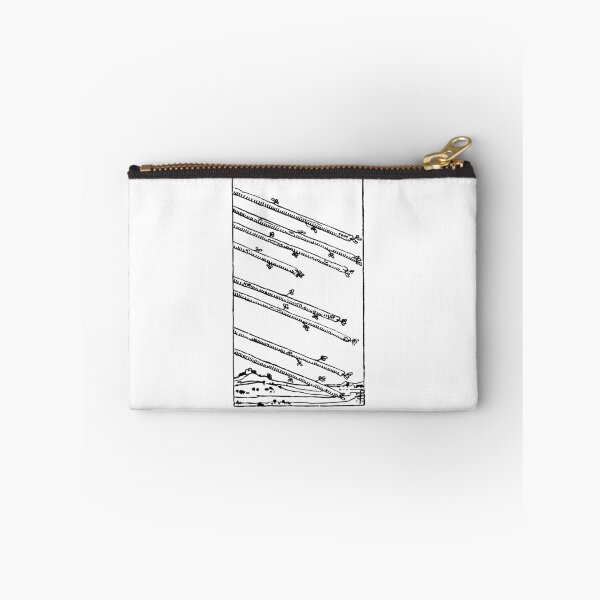 Item preview, Tarot Card : 8 of Wands | Eight of Wands black & white designed and sold by tarotcarddesign.