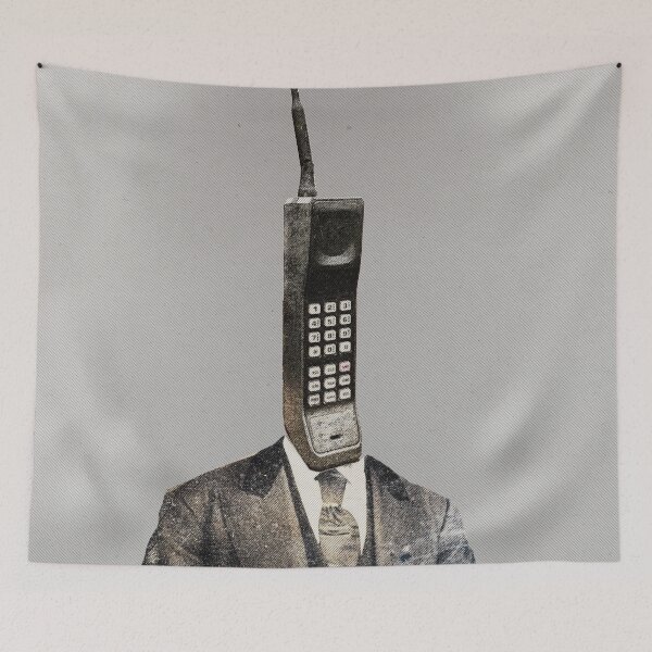 Item preview, Faces of the Past: Cellular Telephone designed and sold by WiseLikeStudios.