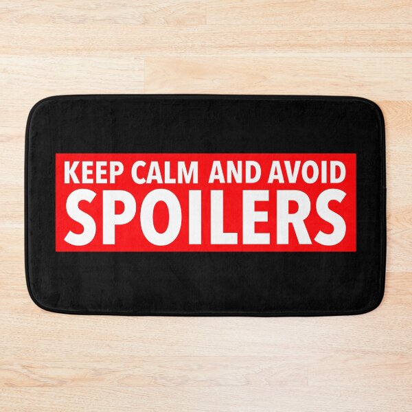 Item preview, KEEP CALM AND AVOID SPOILERS designed and sold by weavernap.