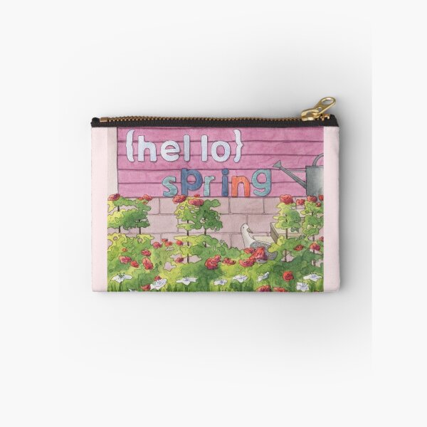 Item preview, {Hello} Spring - Colorful Watercolor Art designed and sold by TheJessaChannel.