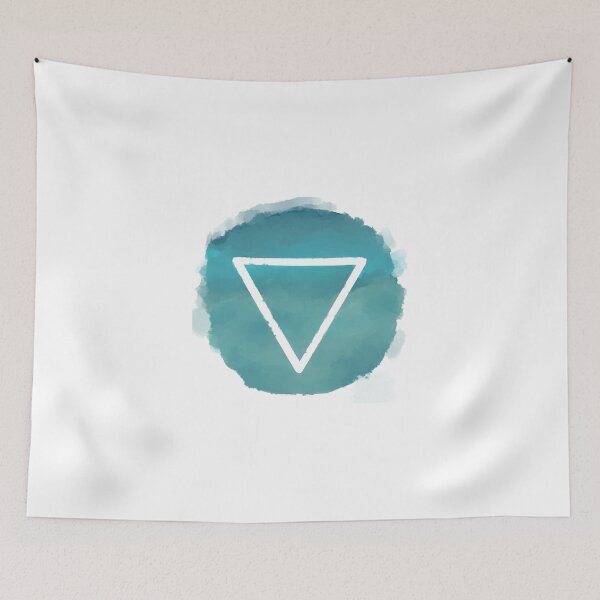 Item preview, Water Elemental Symbol designed and sold by Haythen Greens.