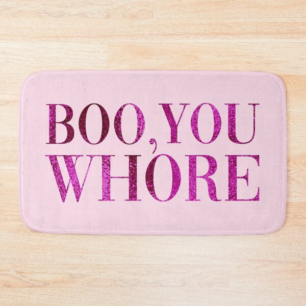 Item preview, Boo, You Whore designed and sold by DirtyAngelFace Shop.