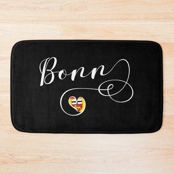 Item preview, Bonn Flag Heart, Bonn Flagge, North Rhine-Westphalia designed and sold by Celticana.