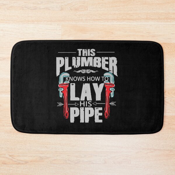 Item preview, Plumber Pride | Knows How To Lay His Pipe | Dark Apparel Pocket designed and sold by PureCreations.