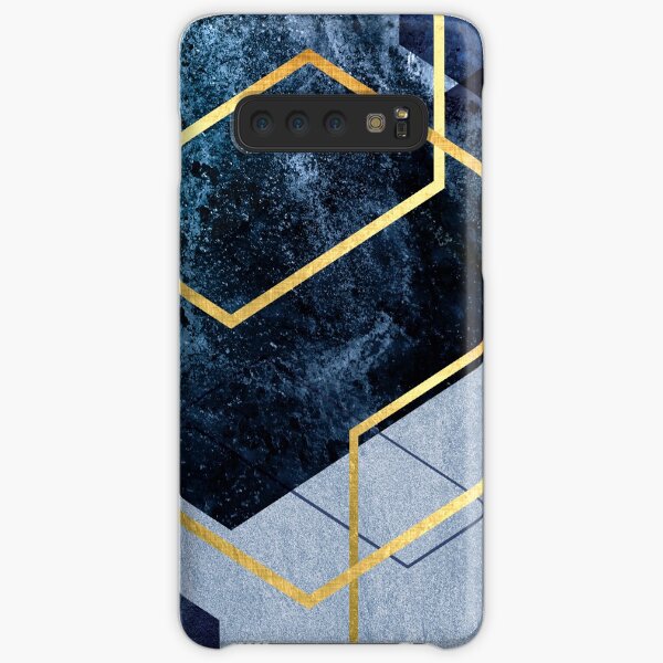 Navy and Gold Geo Samsung Galaxy Snap Case